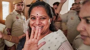 | Photo: PTI : BRS K Kavitha
